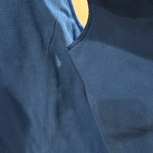 Talbots Like New Women’s Quilted Vest Marine Blue UK Plus 1X - Picture 3 of 6